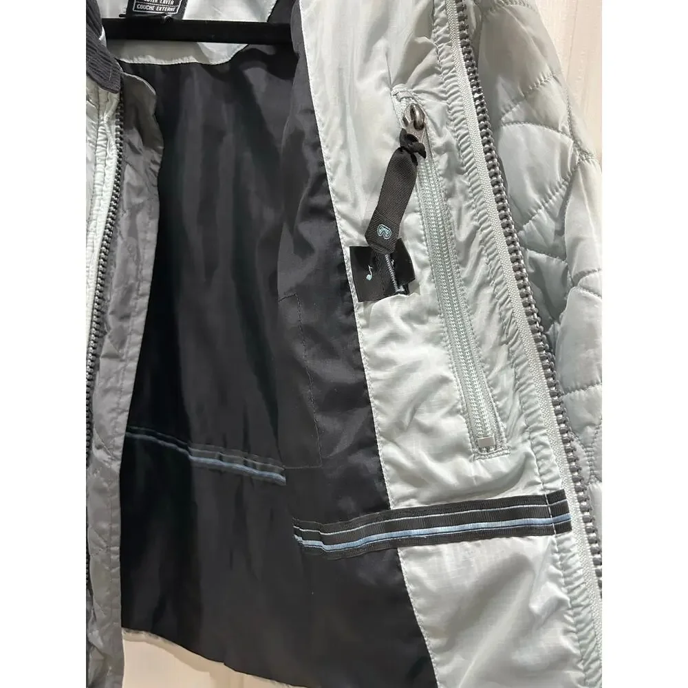 Vintage women’s 00s Nike ACG 3-1‎ Puffer Jacket - Vest Outdoor life Size S Y2K